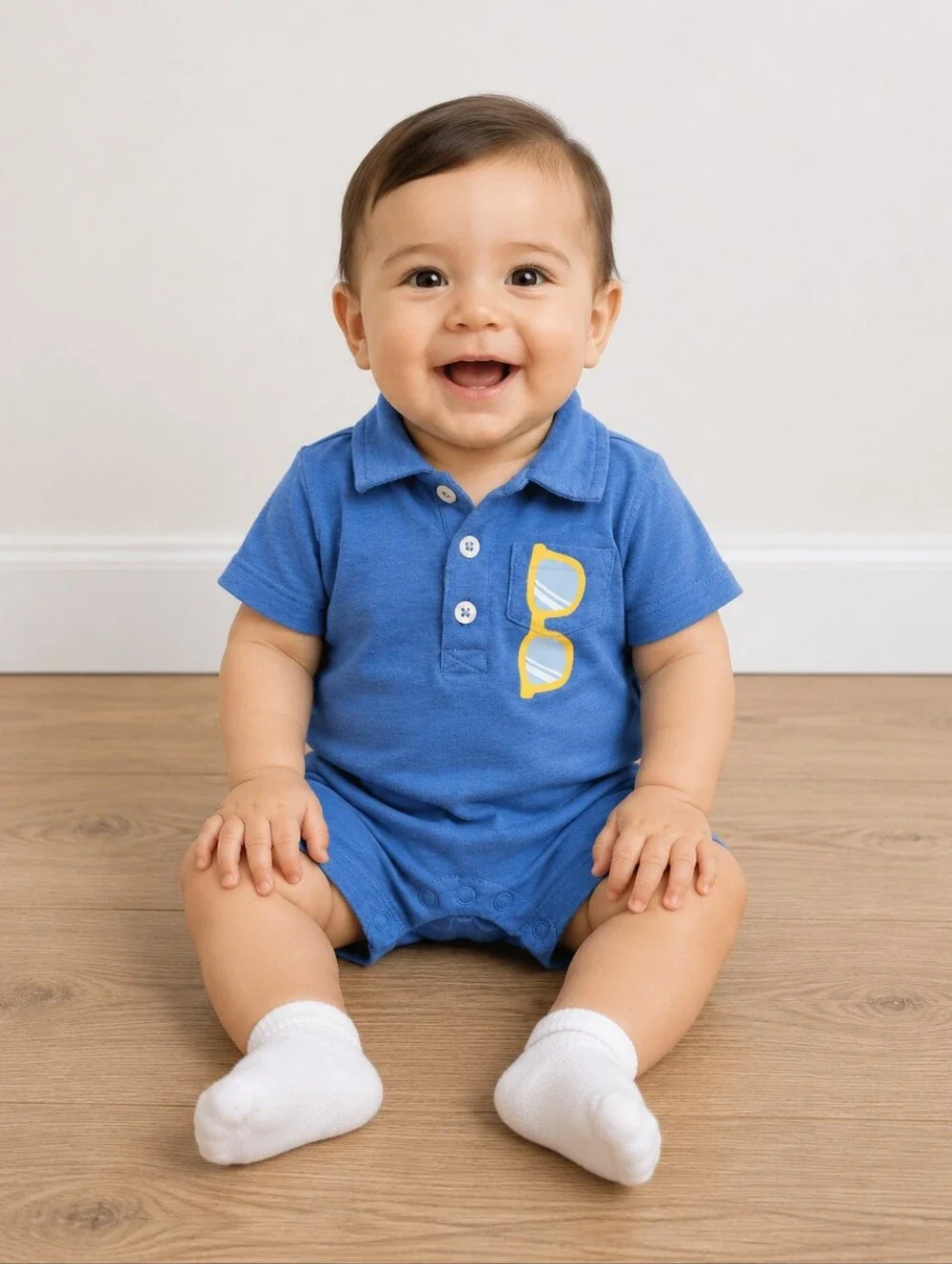 Carter's 9m Collared Romper